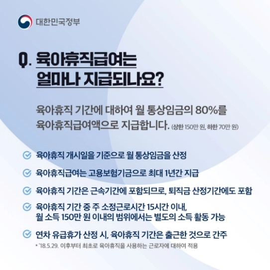 2024년도 육아휴직급여 신청 방법 및 조건 총정리