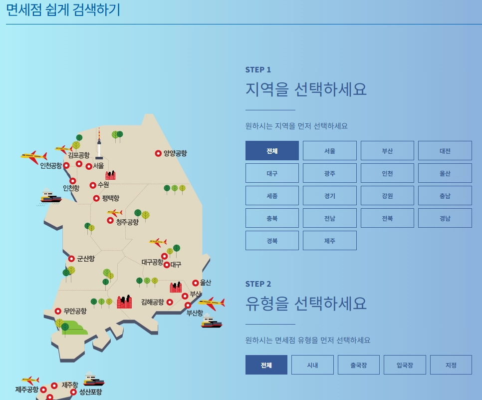 시내 면세점 위치, 준비물, 여권 출국절차, 환불방법 총정리 5