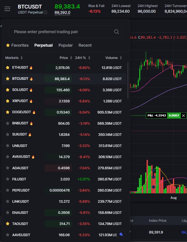비트코인 무기한 선물거래 USDT 마진 완벽 가이드 (BTC-SWAP-USDT) 10