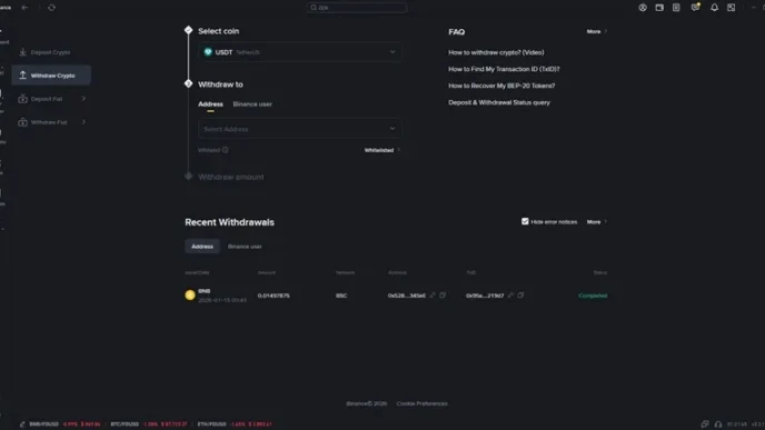 바이낸스 출금 방법 완벽 가이드 - 국내 거래소 송금, P2P, 수수료까지 총정리 7
