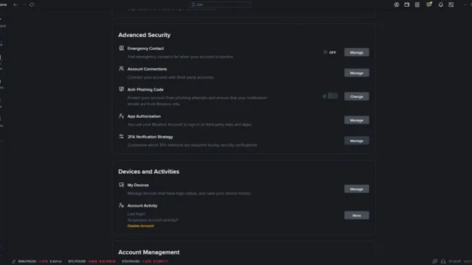 바이낸스 2FA OTP 설정 완벽 가이드 - 보안 강화 및 계정 보호 핵심 방법 11