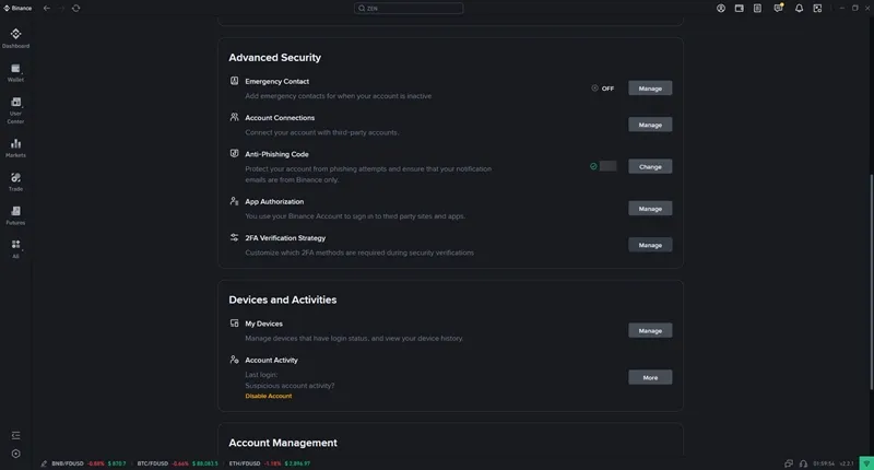 바이낸스 KYC 인증 절차 완벽 가이드 - 신원 인증, 계정 보안, 입출금 한도 증액 1