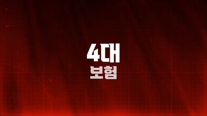 4대 보험