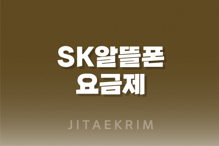 SK알뜰폰 요금제