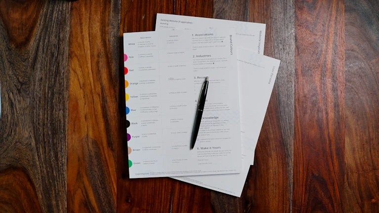 정교하게 작성된 사업 계획서