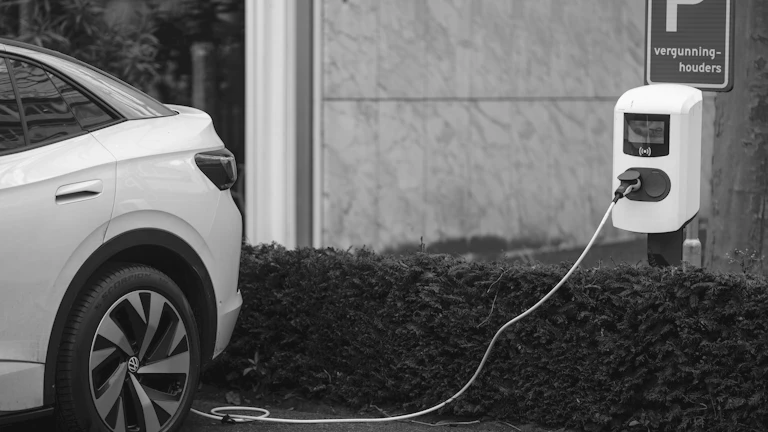 전기차 충전 결제 모습