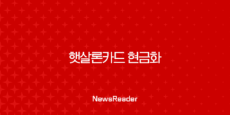 햇살론카드 현금화 절대 불가! 사기 유형과 실제 피해 사례 총정리 5