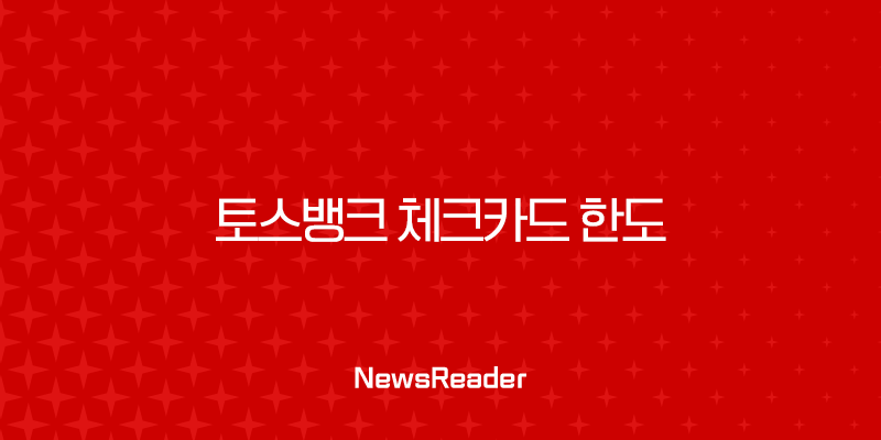 토스뱅크 체크카드 한도 변경 방법 및 최대 이용한도 상향 완벽 가이드 25