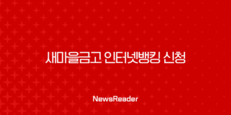 새마을금고 인터넷뱅킹 신청 방법 A to Z 비대면 가입부터 영업점 방문까지 총정리 5