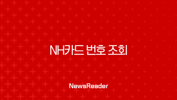 NH카드 번호 조회 빠른 확인 방법과 유효기간 체크 19