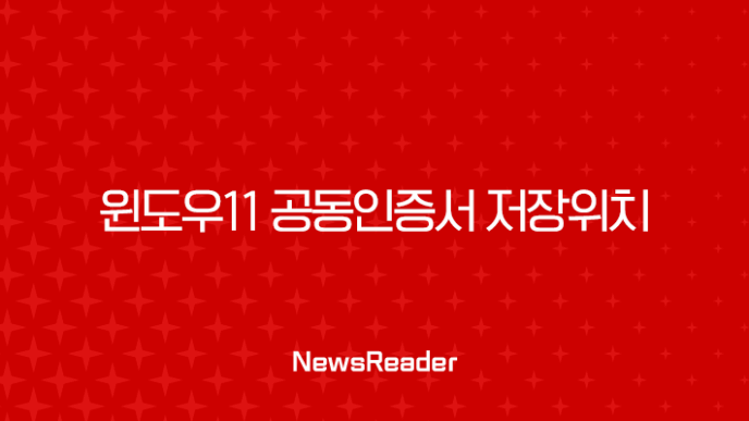 윈도우11 공동인증서 저장위치 완벽 가이드, NPKI 폴더 정확히 찾는 법 11