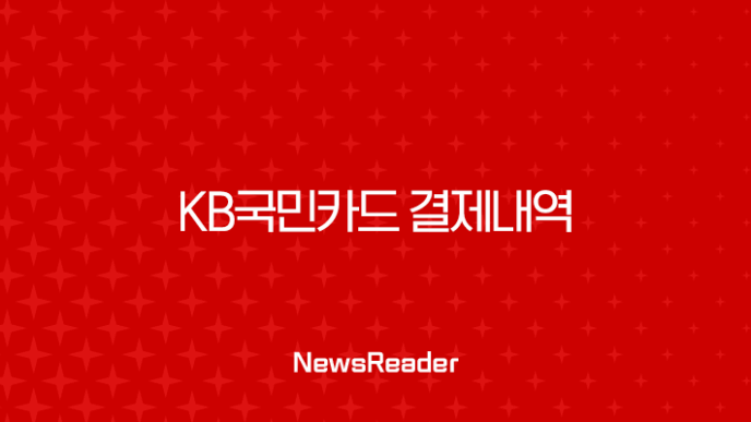 KB국민카드 결제내역 출력 저장 완벽 가이드 (PC, 모바일) 27