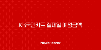 KB국민카드 결제일 예정금액 조회 KB Pay 앱으로 1분 만에 확인하는 꿀팁 53
