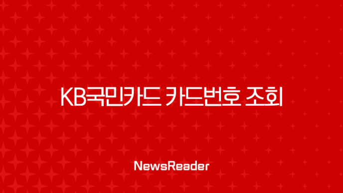 KB국민카드 카드번호 조회 앱으로 1분 만에 확인하는 최신 방법 27