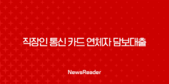 직장인 통신 카드 연체자 담보대출 신청 가능한곳 11