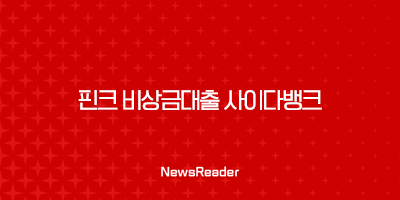 핀크 비상금대출 사이다뱅크 신청하기 15