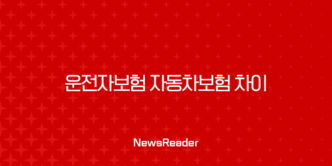 운전자보험 자동차보험 차이 명확하게 알아보고 대비하기 35
