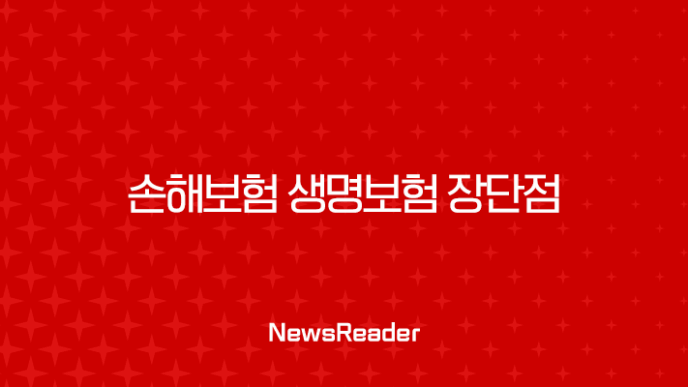 손해보험 생명보험 장단점 완벽 비교 분석 : 나에게 딱 맞는 보험 찾는 비법! 19