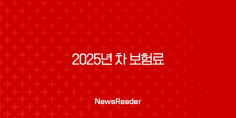 차 보험료 2025년 차 보험료 - 총정리 : 계산, 나이, 조회, 평균, 할증, 디시, 싸지는 나이, 할부 1