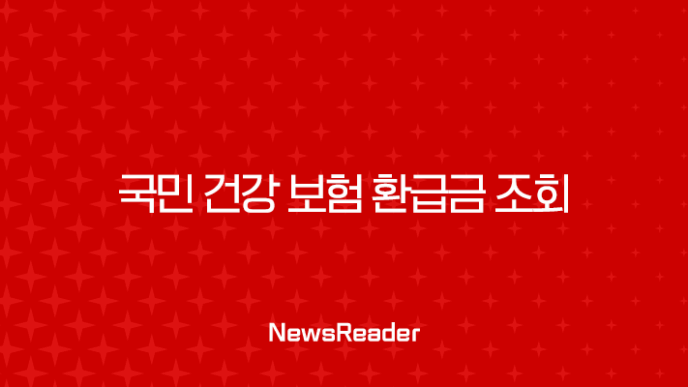 2025년 국민 건강 보험 환급금 조회 - 놓치면 후회하는 숨은 돈 찾기! 7