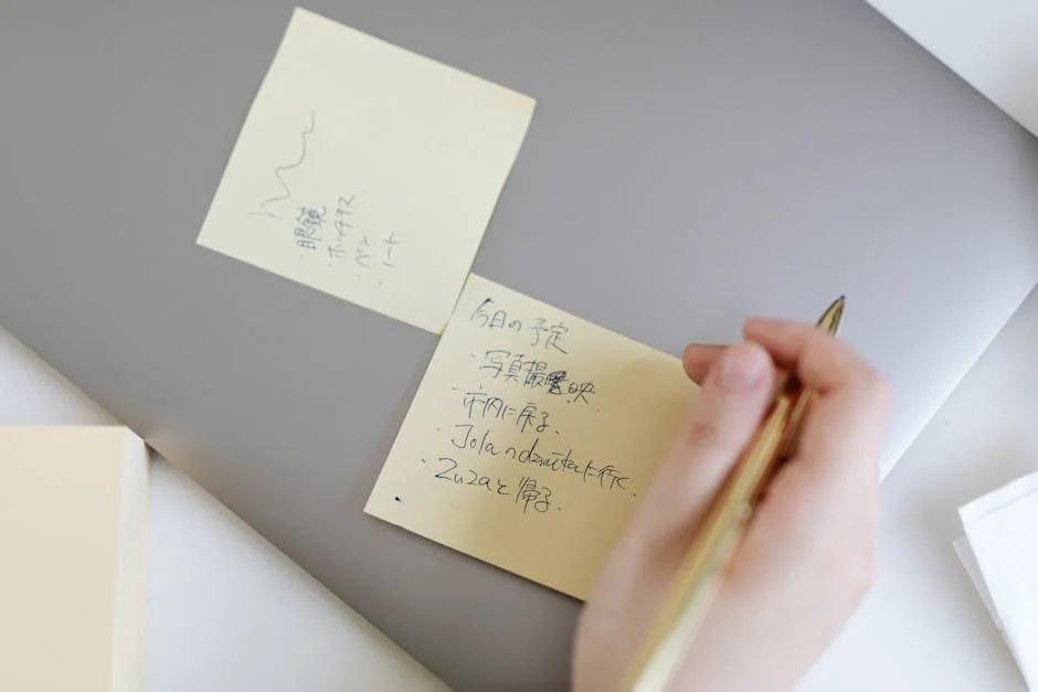 대출 체크리스트 메모