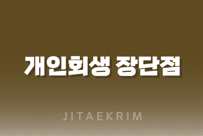 개인회생 신청 장단점, 신청자격, 신청방법 총정리 15