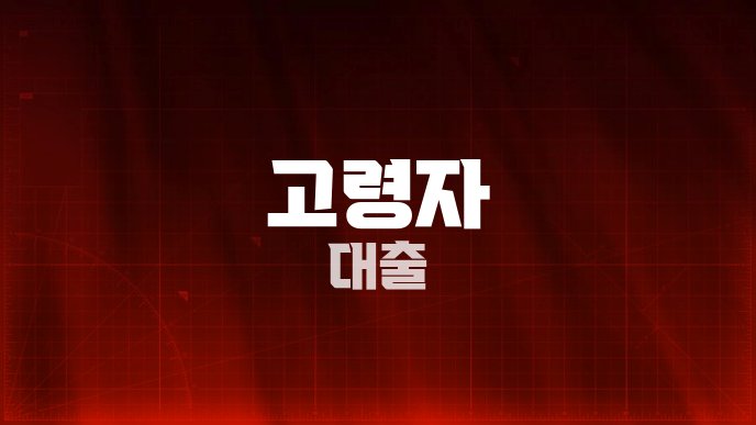 고령자 대출