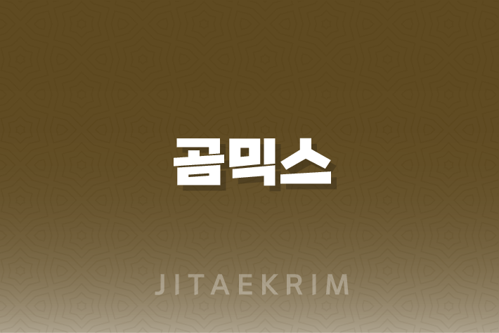 곰믹스 비디오 편집의 달인 되기 1