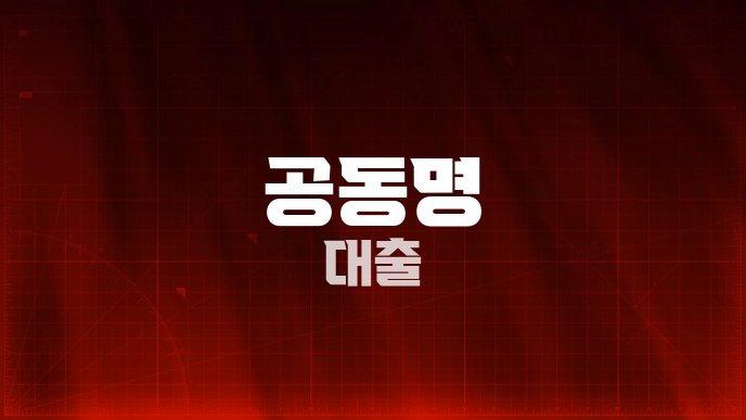 공동명 대출