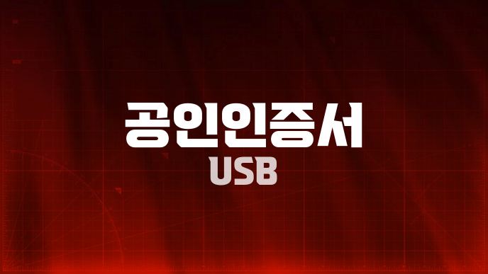 공인인증서 USB