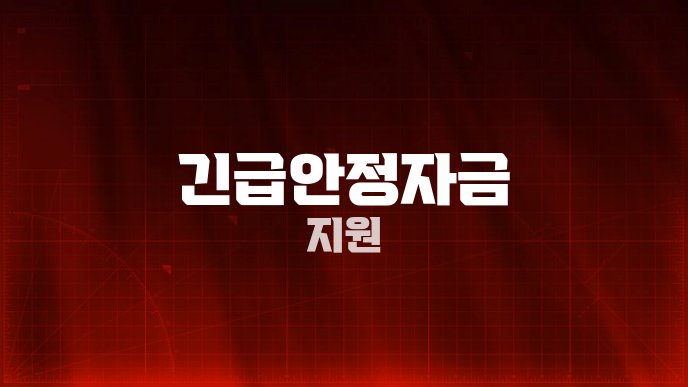 긴급안정자금 지원