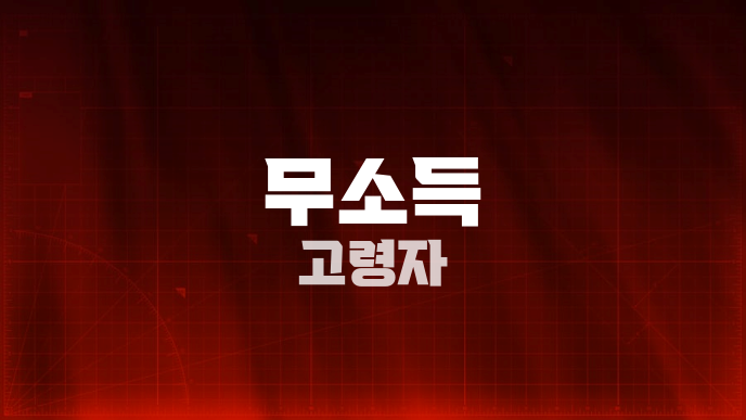 무소득 고령자