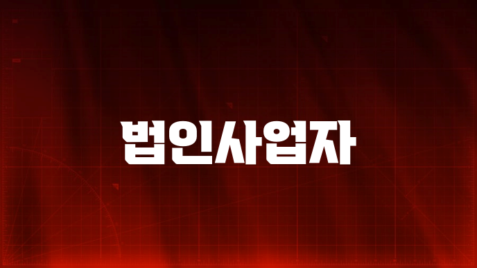 법인사업자