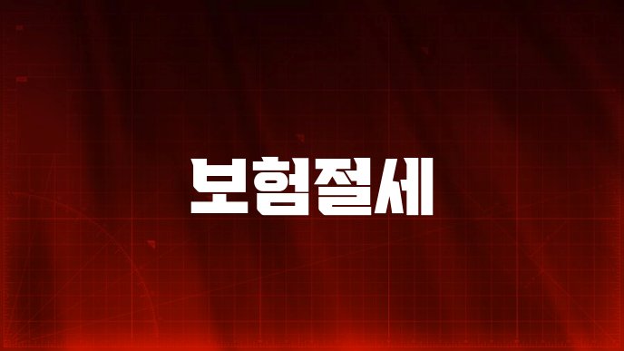 보험절세