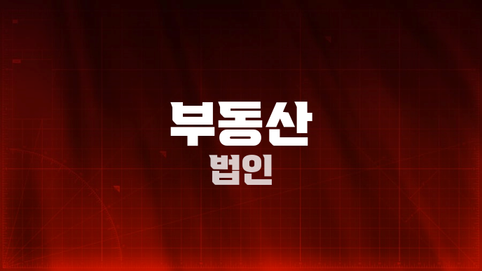 부동산 법인