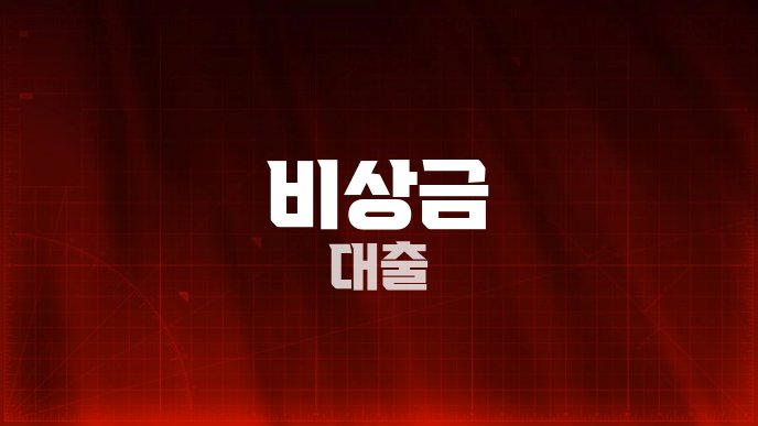 비상금 대출