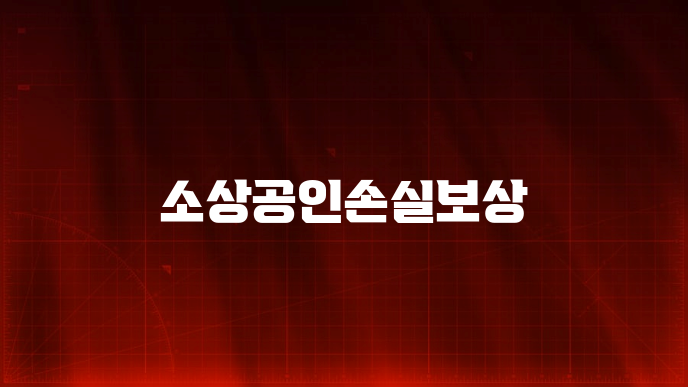 소상공인손실보상