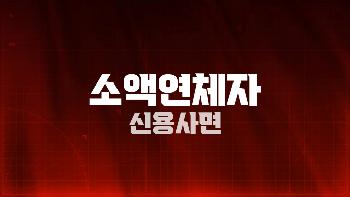 소액연체자 신용사면