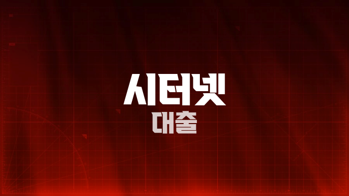 시터넷 대출