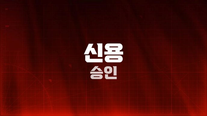 신용 승인