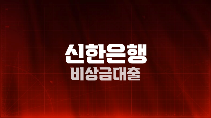 신한은행 비상금대출