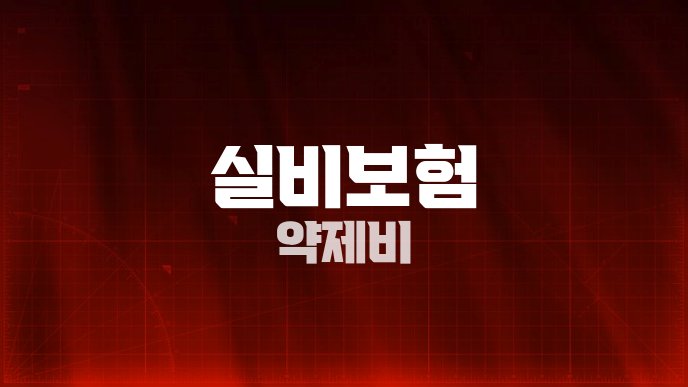 실비보험 약제비