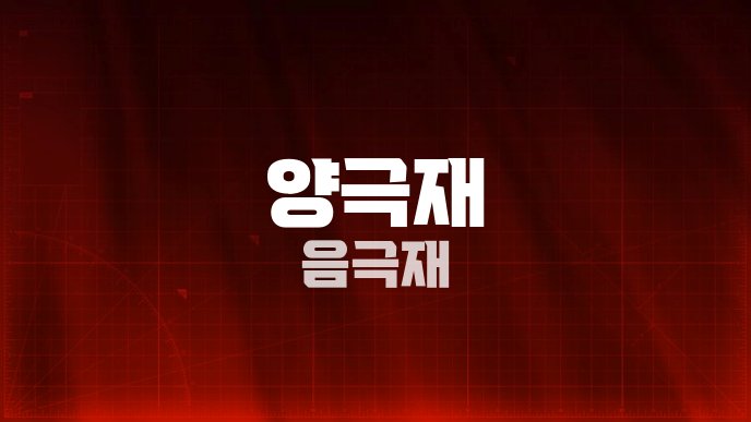 양극재 음극재