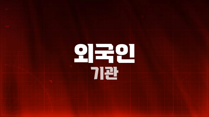 외국인 기관