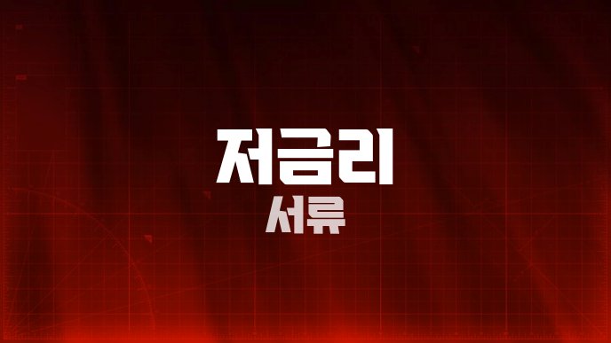 저금리 서류