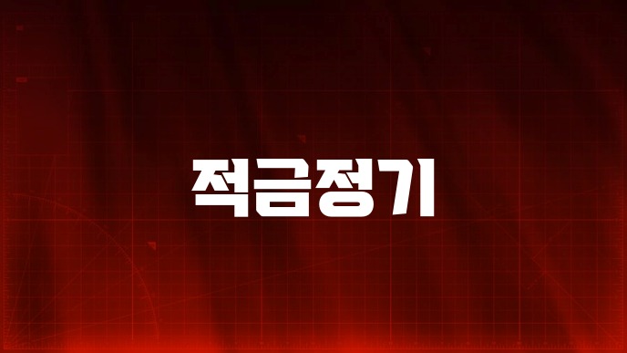 적금정기