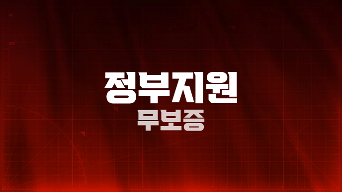 정부지원 무보증