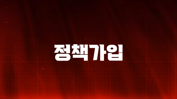 정책가입