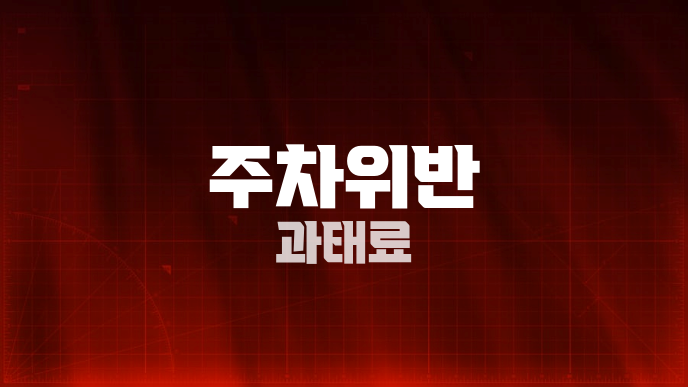 주차위반 과태료
