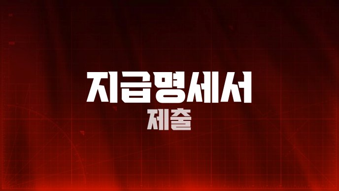 지급명세서 제출